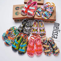 Mini Melissa x Fabula Girls Pingpong Flat Sandals