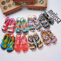 Mini Melissa x Fabula Girls Pingpong Flat Sandals