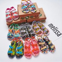 Mini Melissa x Fabula Girls Pingpong Flat Sandals