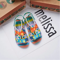 Mini Melissa x Fabula Girls Pingpong Flat Sandals
