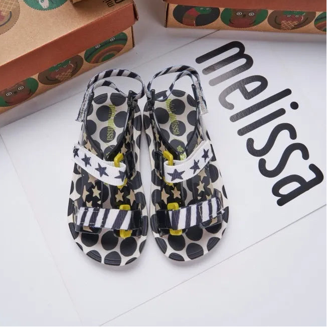 Mini Melissa x Fabula Girls Pingpong Flat Sandals