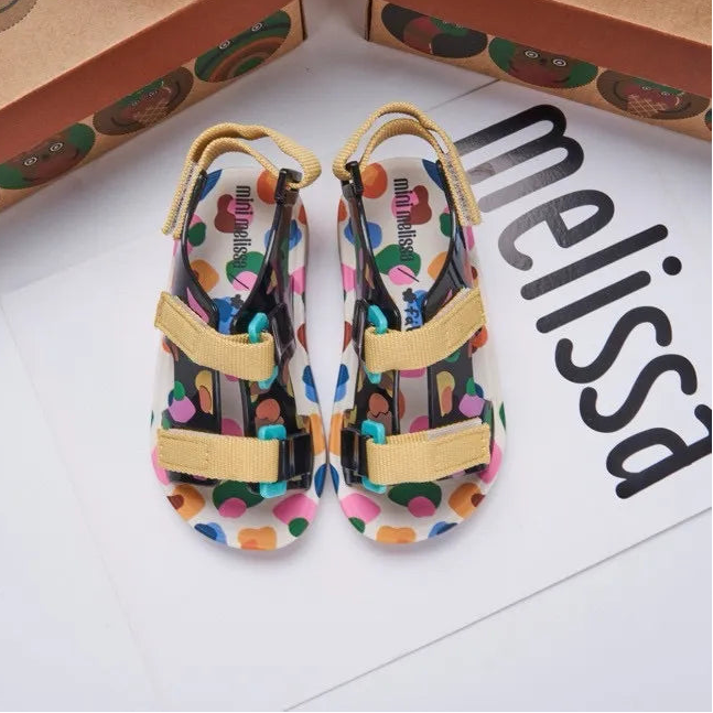 Mini Melissa x Fabula Girls Pingpong Flat Sandals