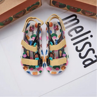 Mini Melissa x Fabula Girls Pingpong Flat Sandals
