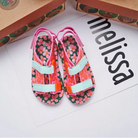 Mini Melissa x Fabula Girls Pingpong Flat Sandals