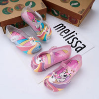 Mini Melissa Ultragirl Unicorn Ballet Flats
