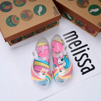 Mini Melissa Ultragirl Unicorn Ballet Flats