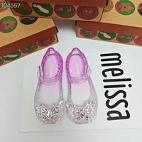Mini Melissa Rhinestone Mary Jane Shoes