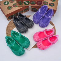 Mini Melissa x Campana Glitter Mary Janes