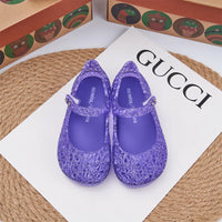 Mini Melissa x Campana Glitter Mary Janes