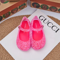 Mini Melissa x Campana Glitter Mary Janes