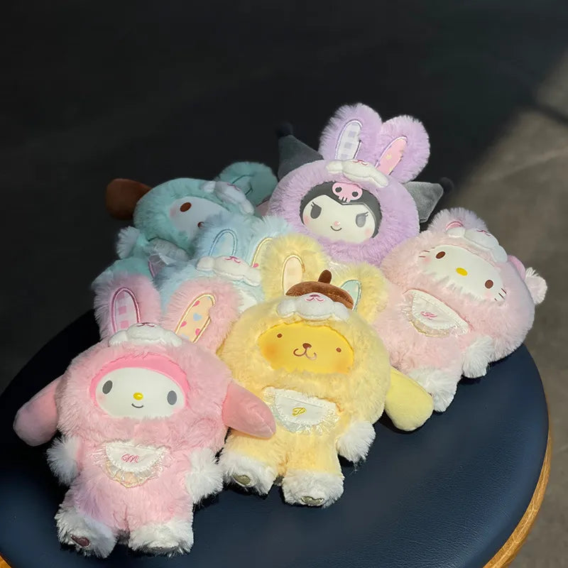 Sanrio Fluffy Bunny Cosplay Plushies (16 cm)