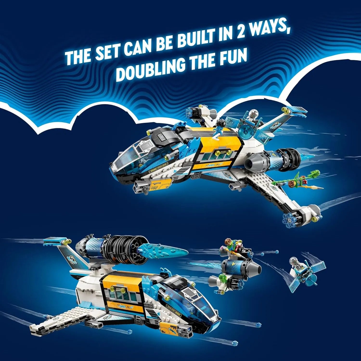 DREAMZzz Mr. Oz’s Spacebus 71460 Building Set (878 Pcs)