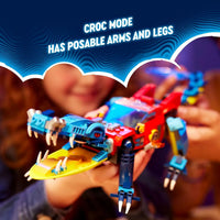 DREAMZzz Crocodile Car 71458 Building Set (494 Pcs)