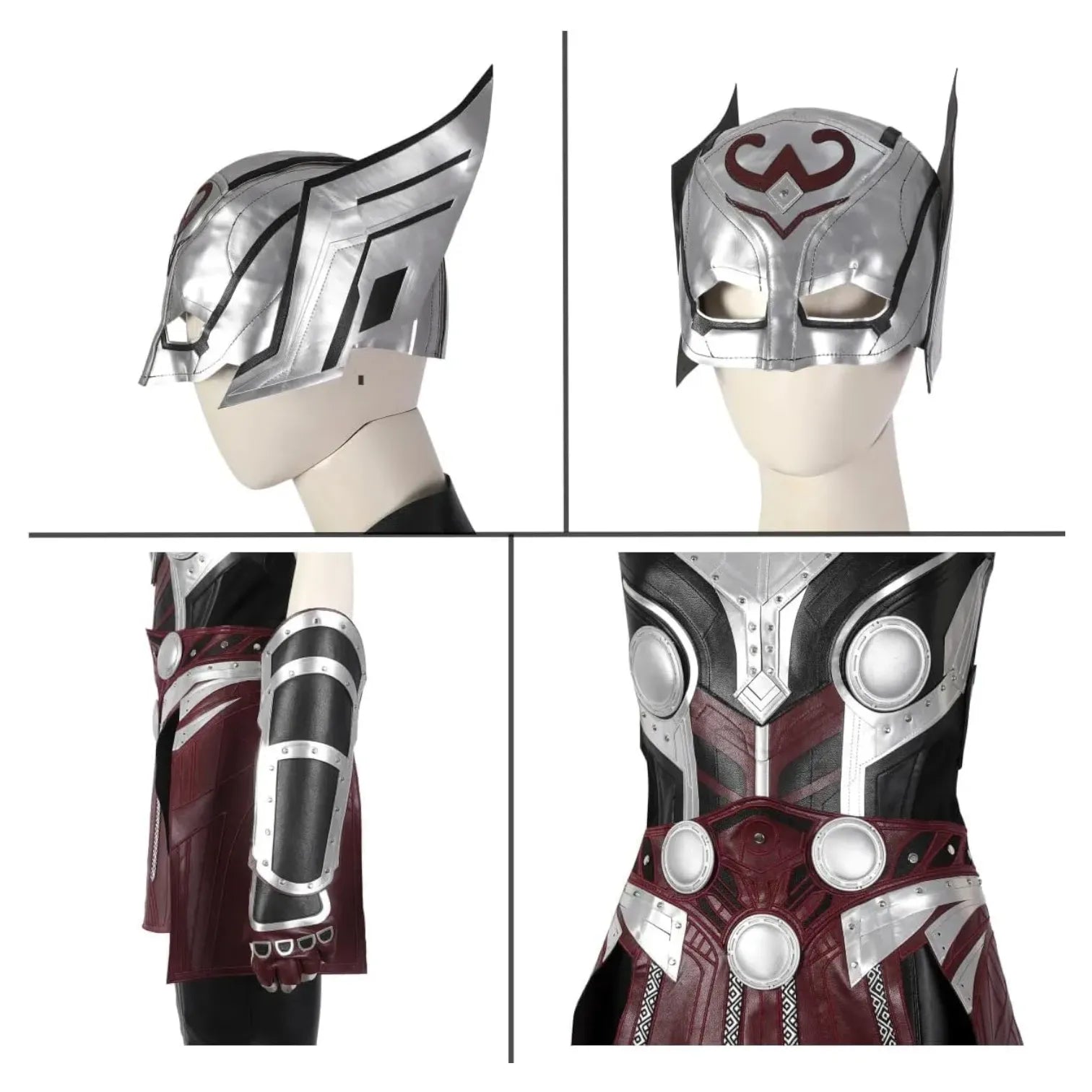Marvel Lady Thor Goddess of Thunder Cosplay Set