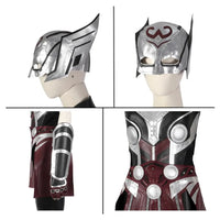 Marvel Lady Thor Goddess of Thunder Cosplay Set