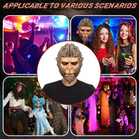 Black Myth Wukong Latex Cosplay Mask