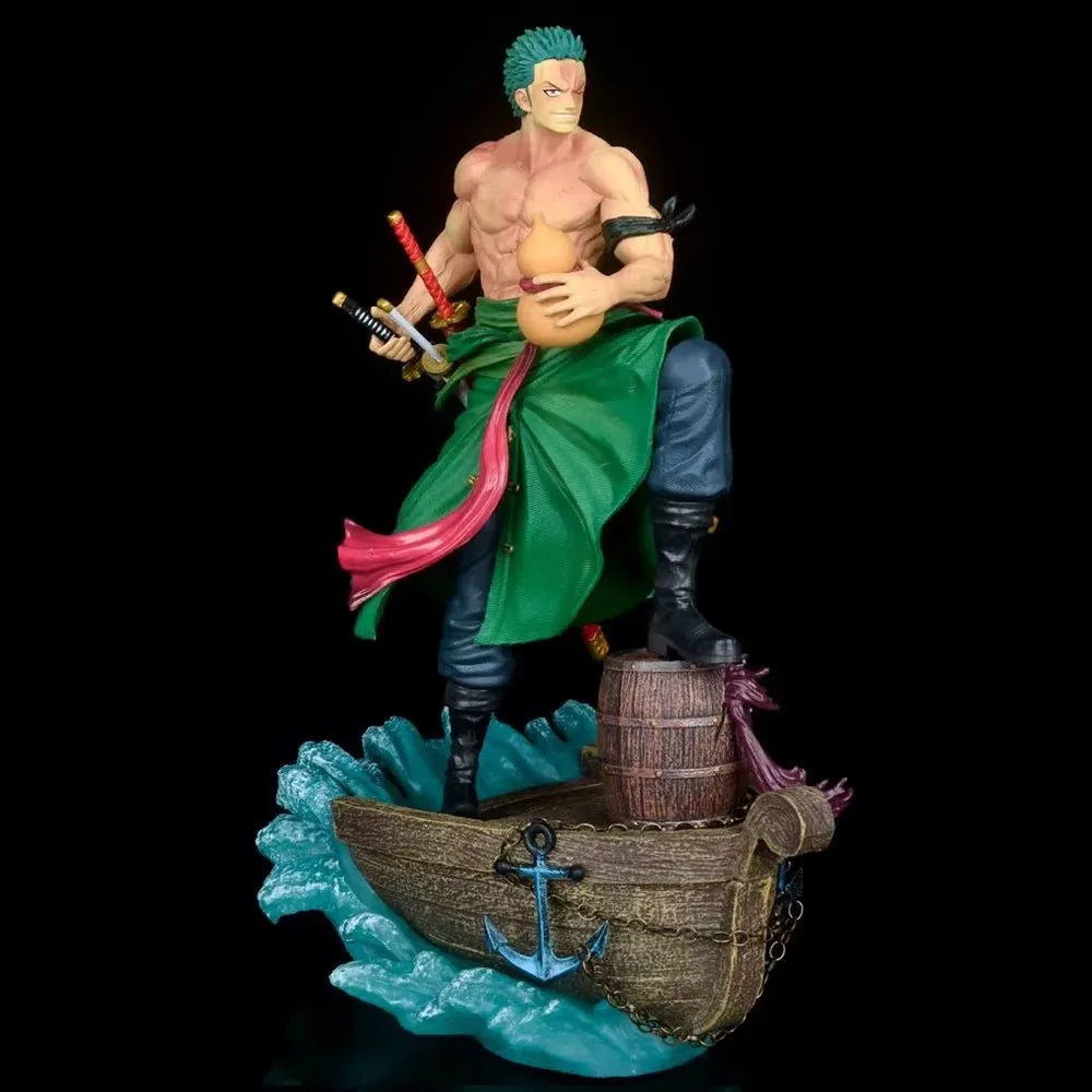 One Piece Roronoa Zoro Pirate Hunter Figurine (37 cm)