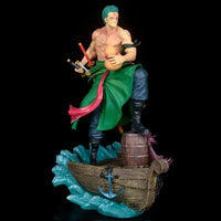 One Piece Roronoa Zoro Pirate Hunter Figurine (37 cm)