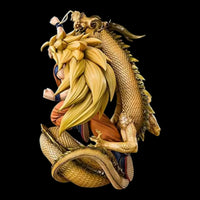 SHF DBZ Super Saiyan 3 Son Goku Dragon Fist Figure (21 cm)