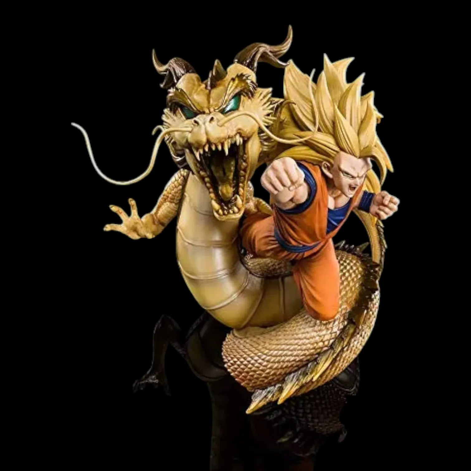SHF DBZ Super Saiyan 3 Son Goku Dragon Fist Figure (21 cm)
