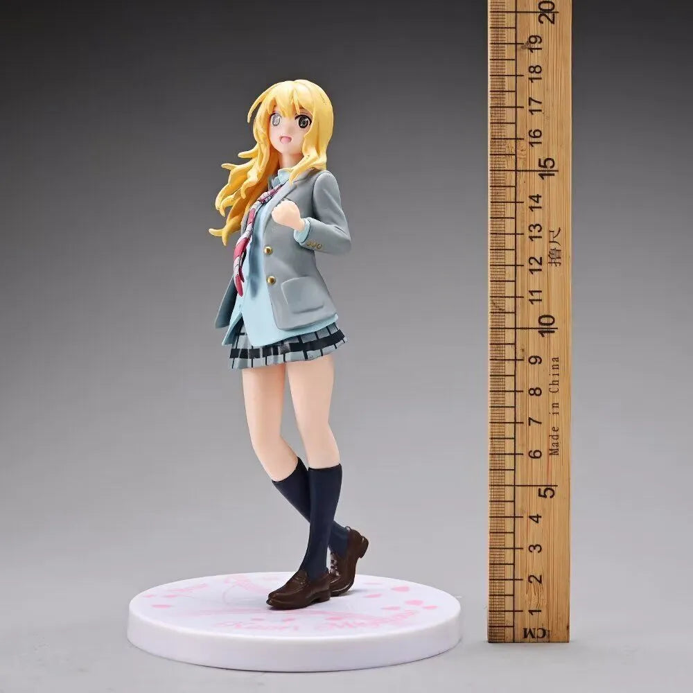 Your Lie in April Kaori Miyazono School Uniform Figure (18 cm)