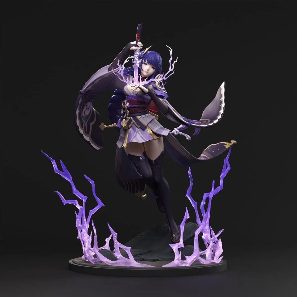 Genshin Impact Beelzebul Raiden Ei Statue (26 cm)