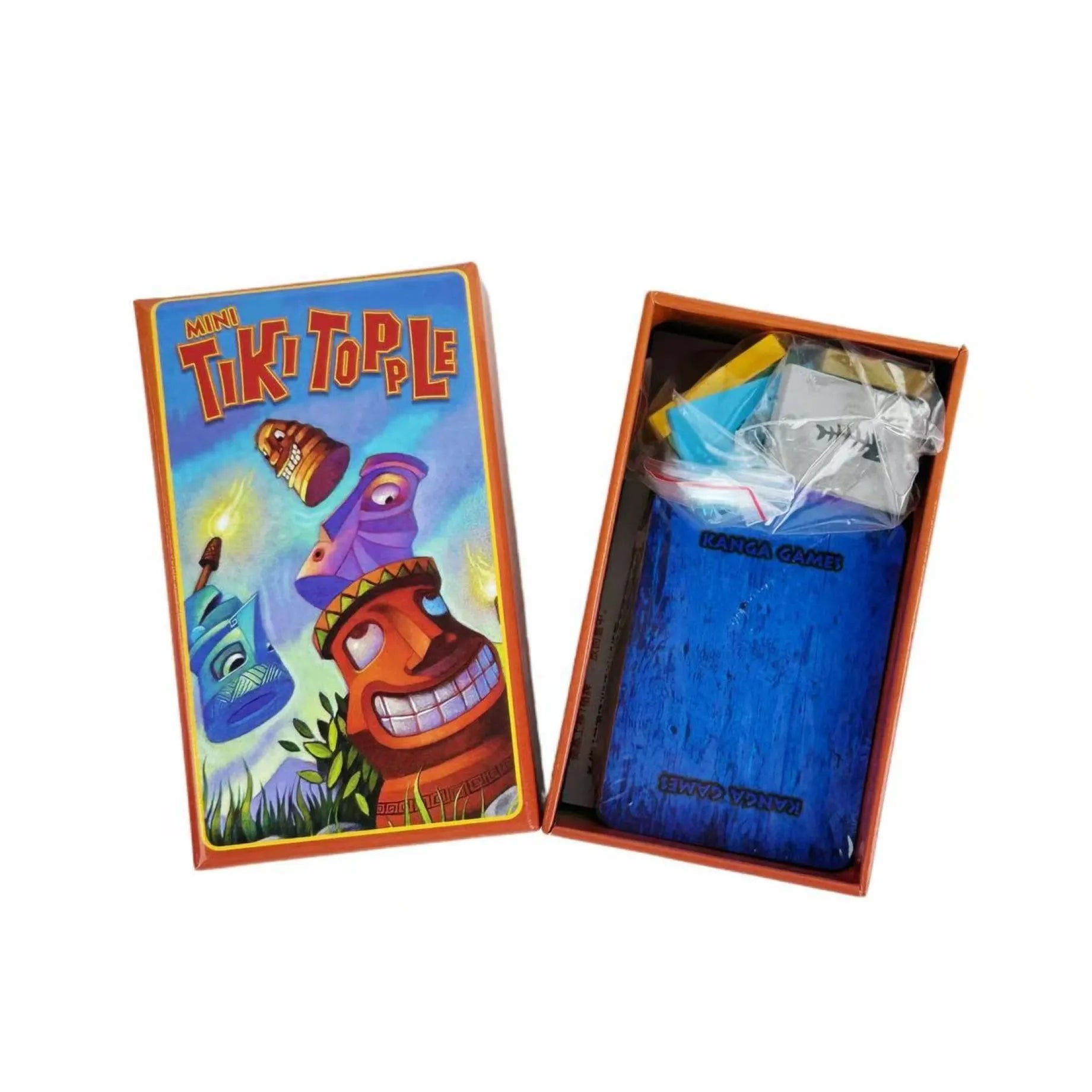 Mini Tiki Topple Card Game