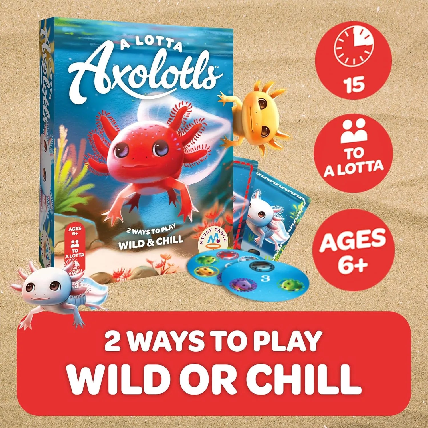 A Lotta Axolotls Card Game
