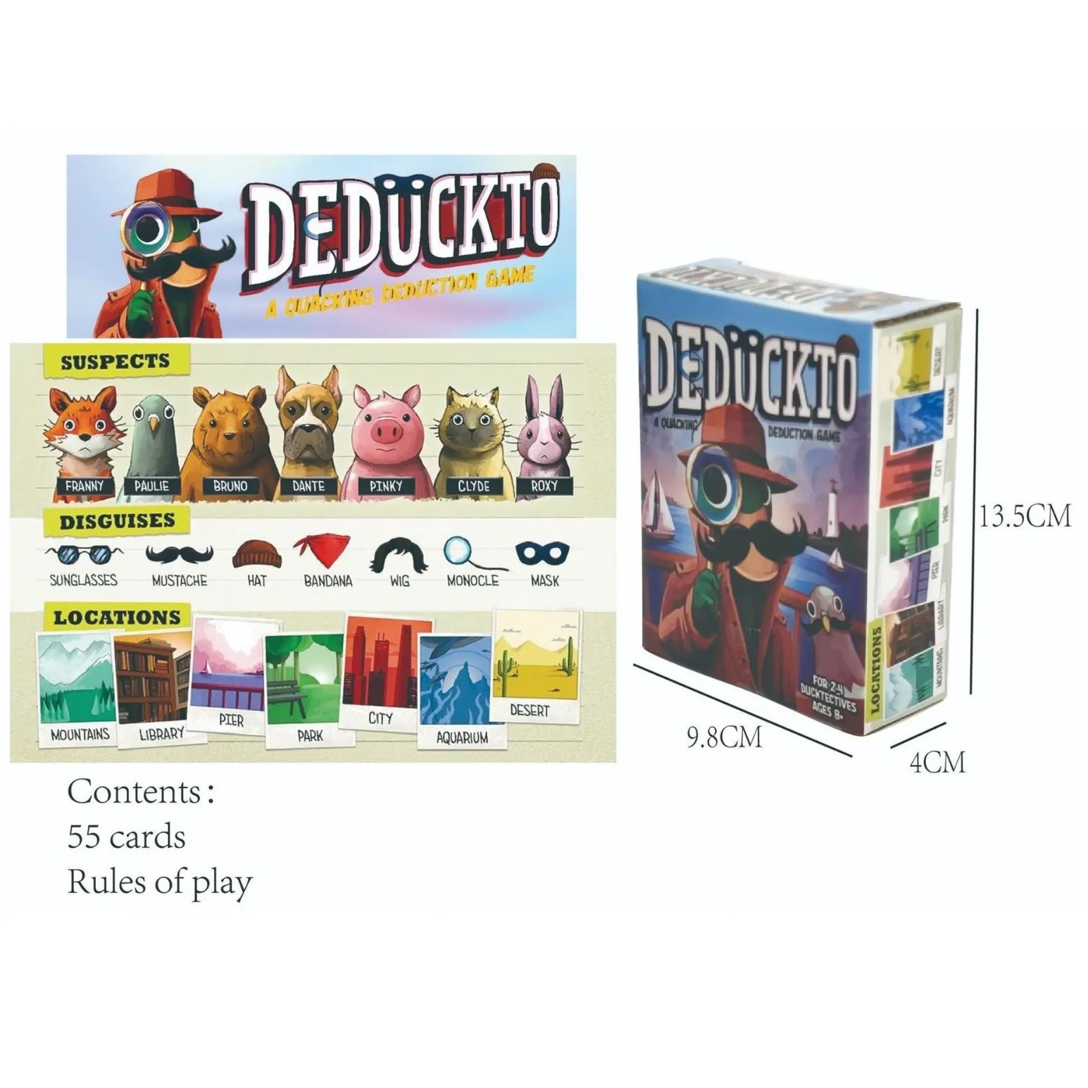 Deduckto Card Game