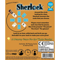 Sherlock Mystery Board Game
