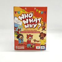 Who What Why Conversation Cards Game