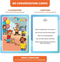 Who What Why Conversation Cards Game