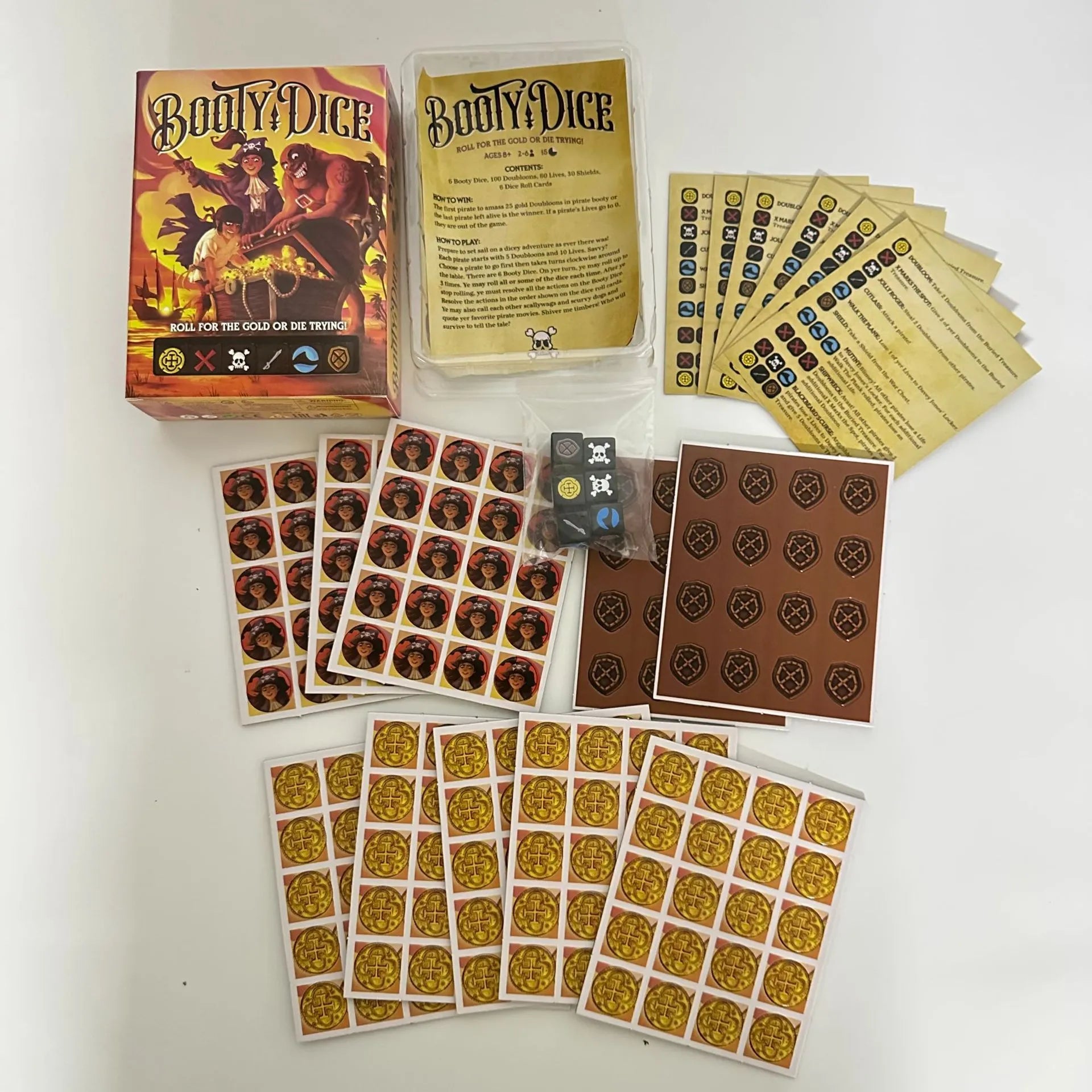 Booty Dice Board Game