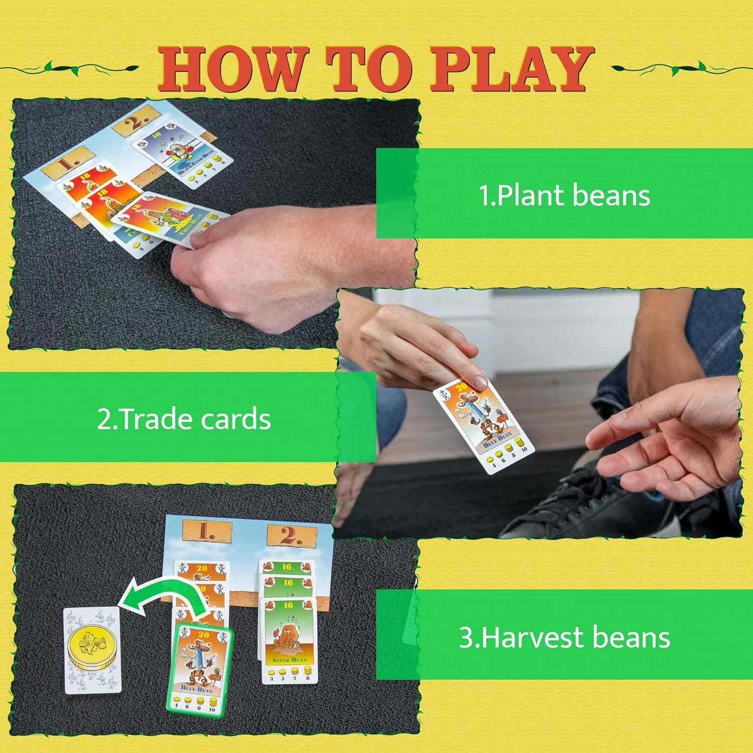 Bohnanza Card Game