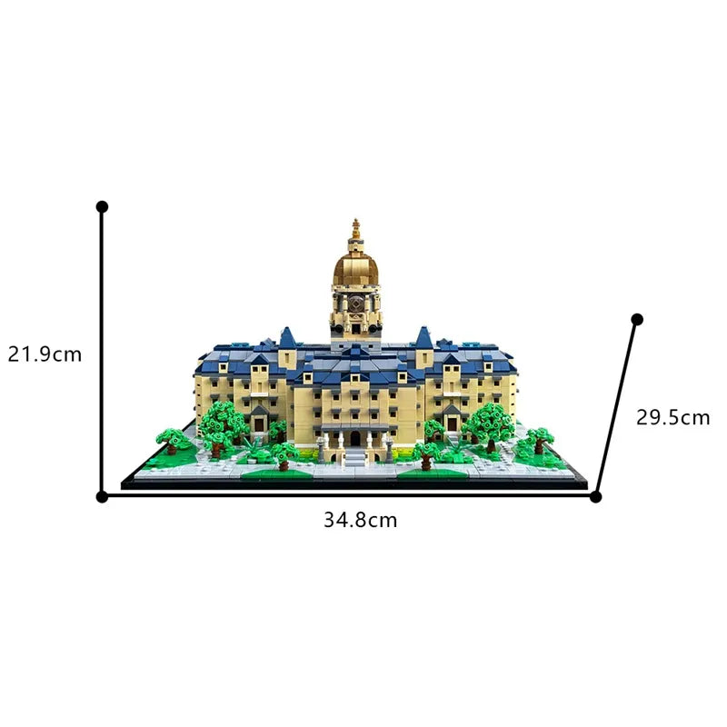 GOBRICKS University of Notre Dame Building Blocks (2516 Pcs)