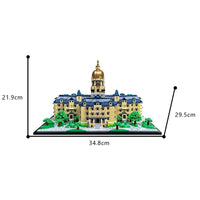 GOBRICKS University of Notre Dame Building Blocks (2516 Pcs)