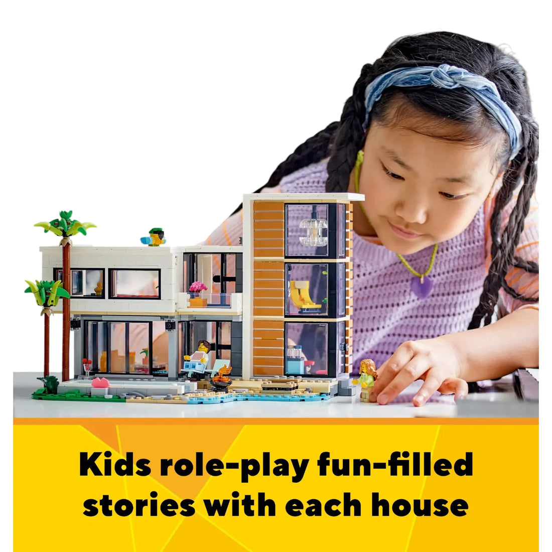 Creator 31153 Modern House Toy Building Blocks (939 Pcs)