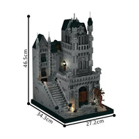 GOBRICKS The Streets of Yharnam Building Blocks (6617 Pcs)