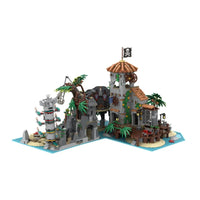 Dream Build 138516 Pirate Treasure Island Building Blocks (3123 Pcs)