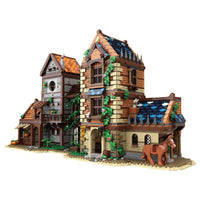 MOC 167214 Medieval Street Building Blocks Set (3929 Pcs)