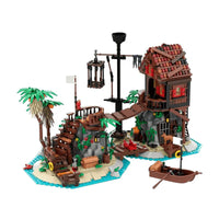 MOC Factory Forbidden Island Building Kit (1448 Pcs)