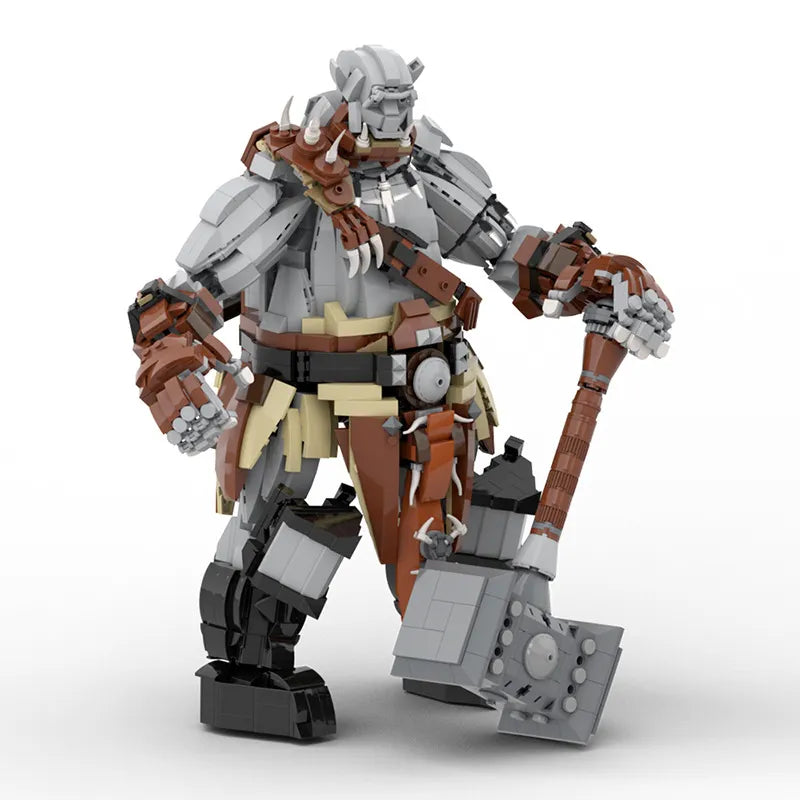 Warcraft Orgrim Doomhammer MOC Building Set (1959 Pcs)