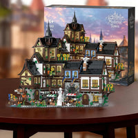 XJ1003 Medieval Town Center Building Set (3867 Pcs)