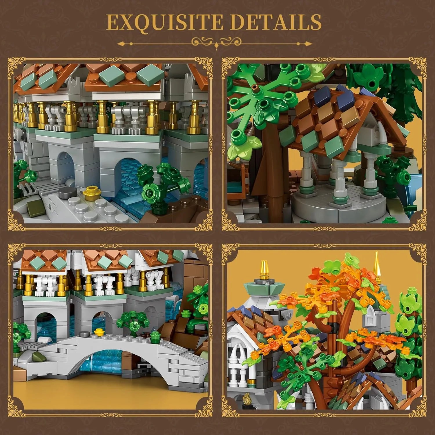 Medieval Valley City Building Blocks (4406 Pcs)