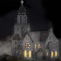 MOC 76813 Medieval Cathedral and Bell Tower Building Set (6561 Pcs)