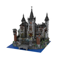 GOBRICKS MOC-158329 Arkham Asylum Building Set (6833 Pcs)