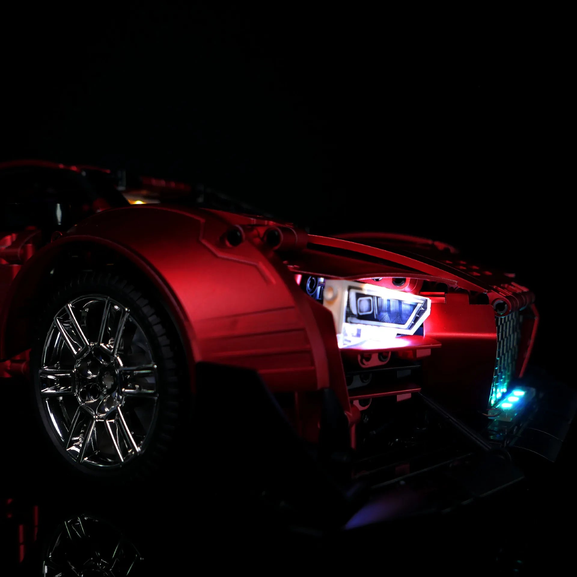 K-Box 10516B Hyper-Realistic Audi R8 Concept Blocks (2641 Pcs)