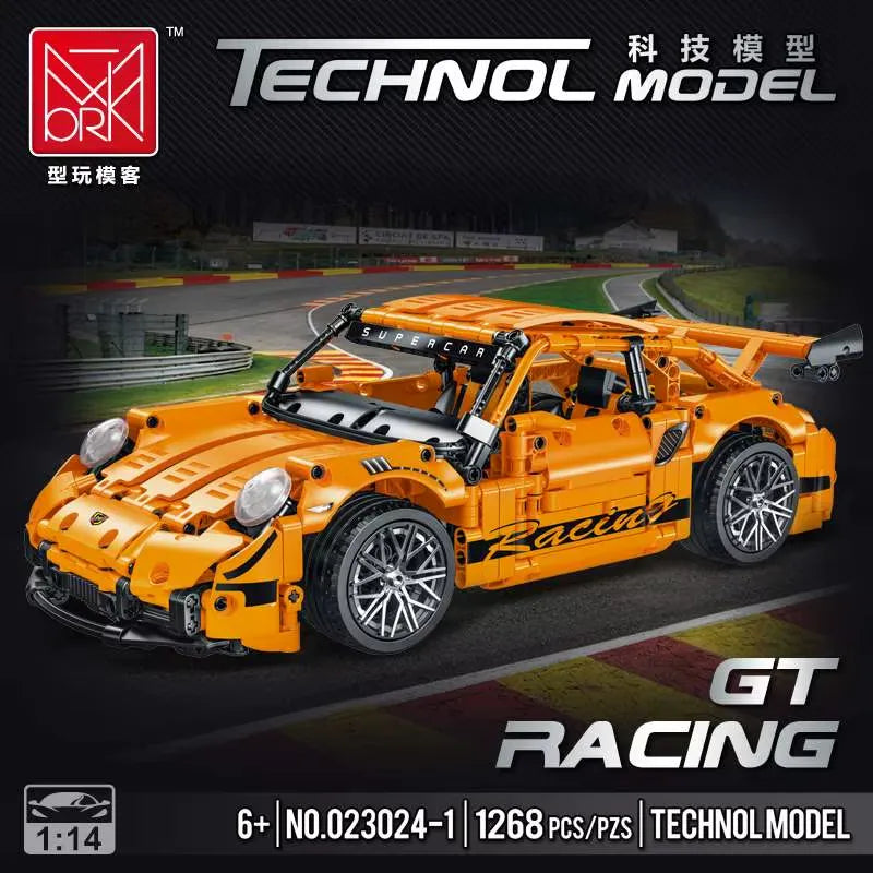 MORK 023024 Porsche GT-3 RS Building Blocks (1268 Pcs)