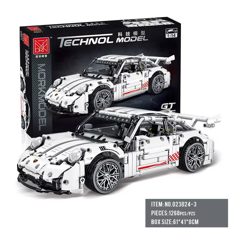 MORK 023024 Porsche GT-3 RS Building Blocks (1268 Pcs)