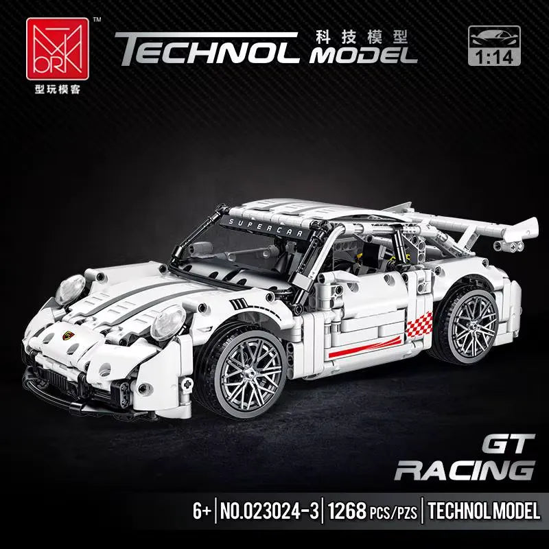 MORK 023024 Porsche GT-3 RS Building Blocks (1268 Pcs)